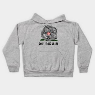 Don't Tread On Me (Hong Kong) - Traditional Kids Hoodie